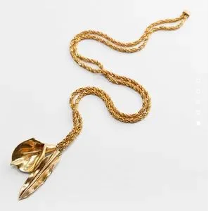 Zara | Accessories | Zara Calla Lily Flower Chain Belt  display picture 2